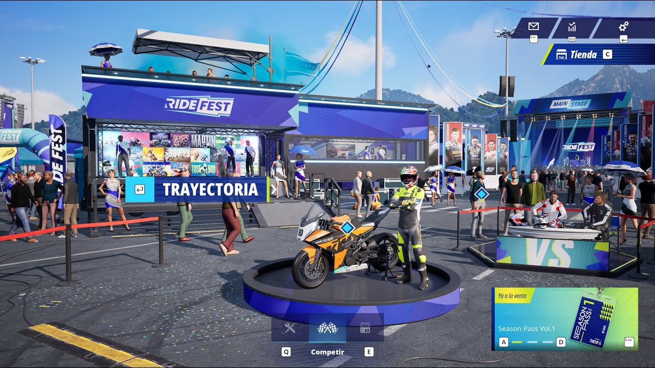 RIDE 6 - Modo trayectoria - Stream #3 - Me ha gustado el juego