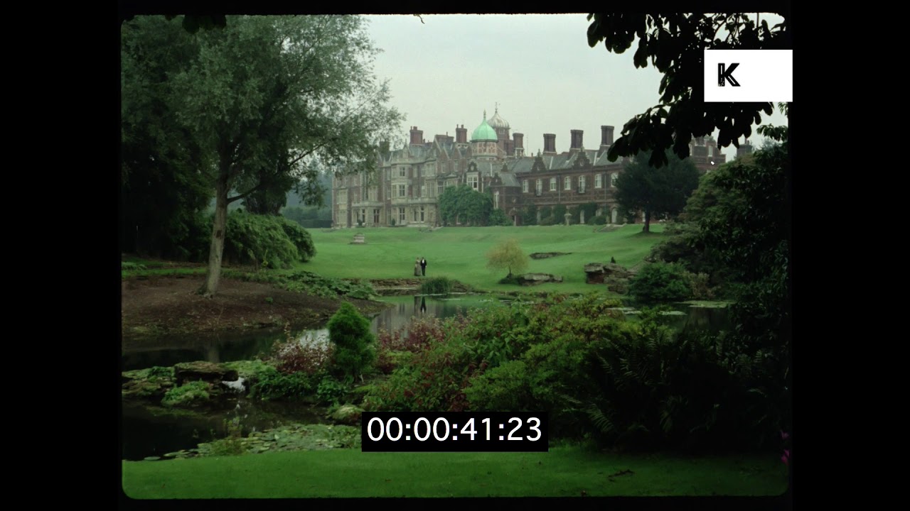Aristocratic Stately Home, Edwardian England, Recreation, 35mm