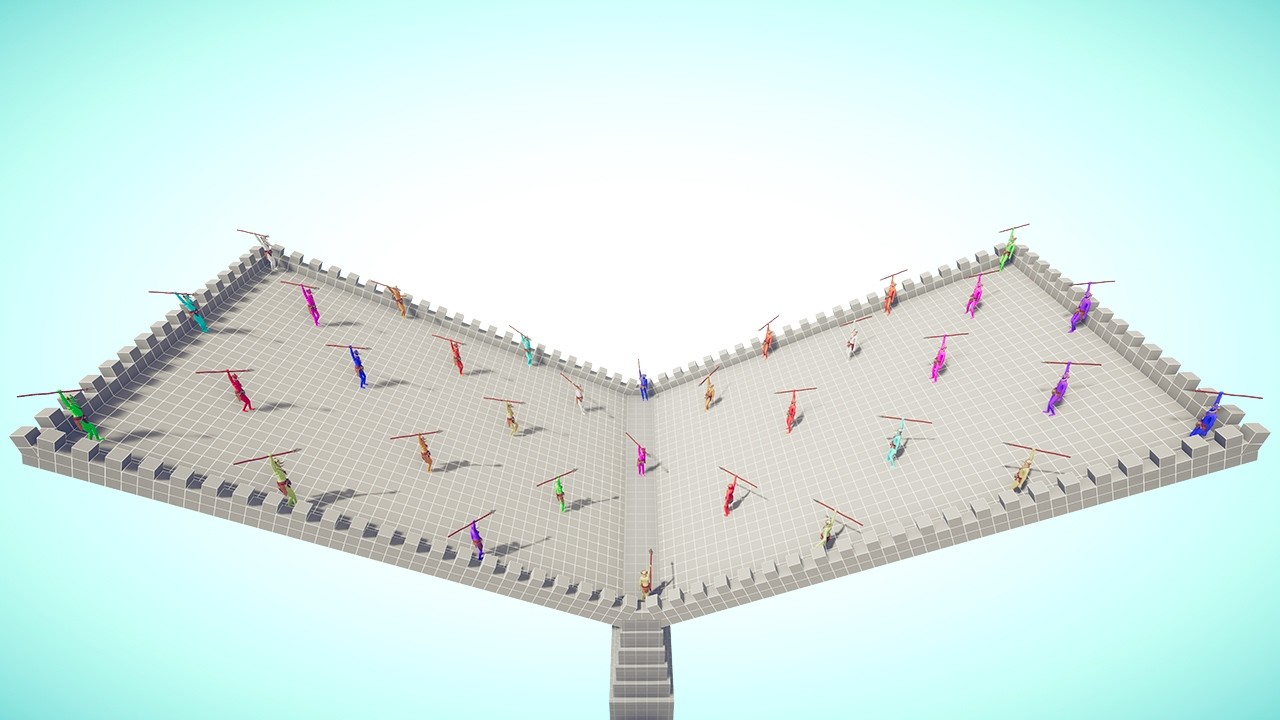 Destination Map Pro Battle Royale | Totally Accurate Battle Simulator TABS
