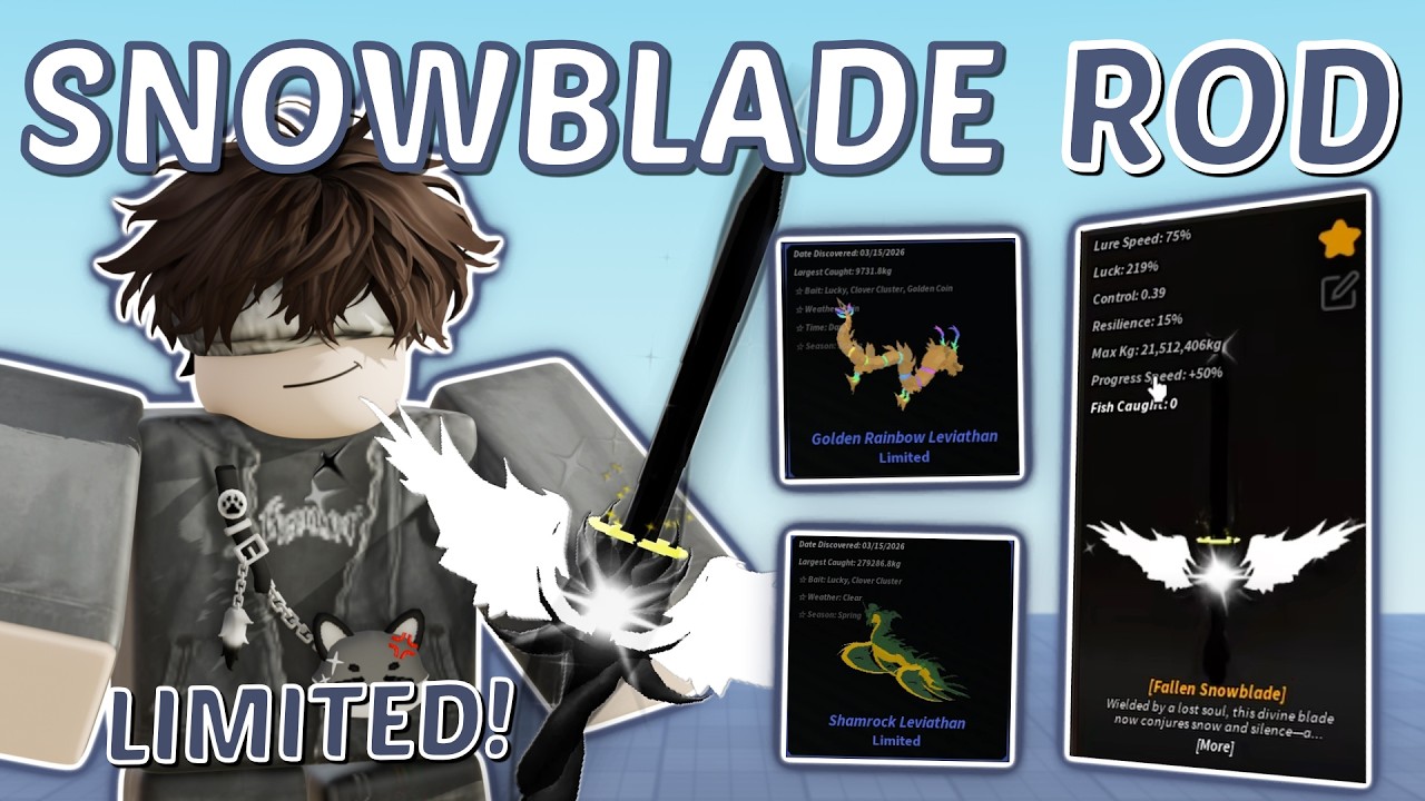 Aku Dapet Fallen SNOWBLADE FISCH ! Dev Rod Limited !!