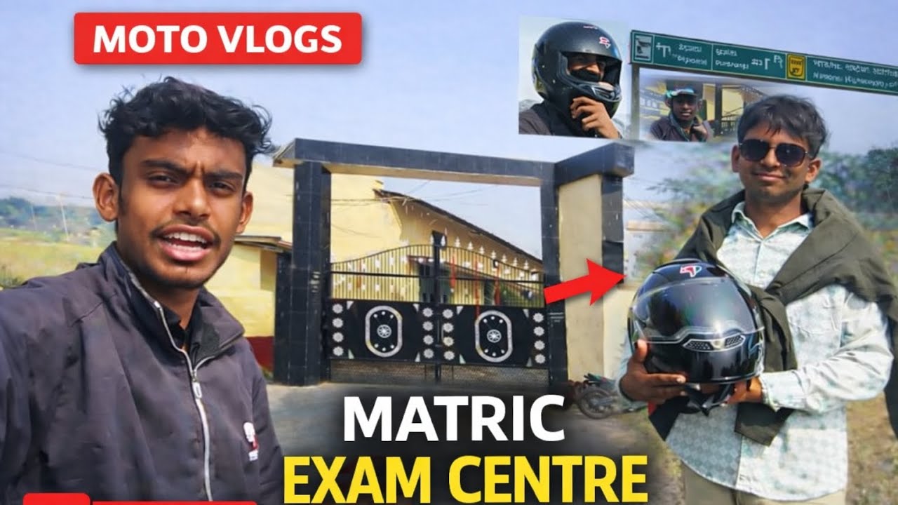 #video Matric Exam Centre 😱 Moto Vlog #motovlog #videoviral 