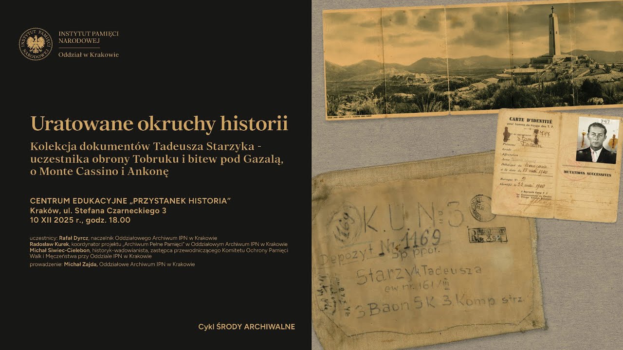 Archiwalna środa o kolekcji dokumentów Tadeusza Starzyka (1)