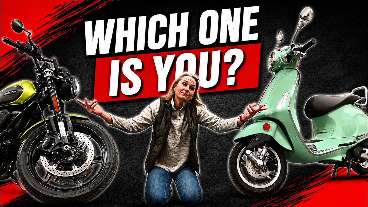 Vespa or Motorcycle? How to Choose Your First Ride