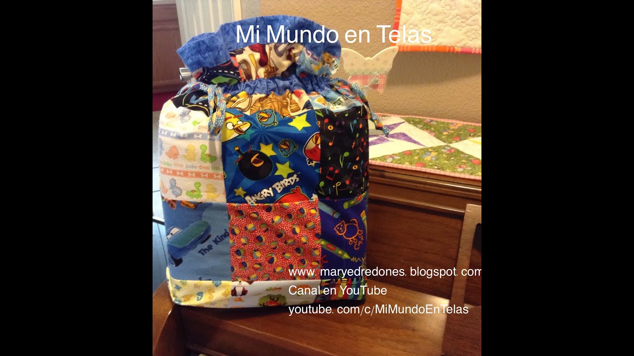 DIY o HTM......   Bolsa de Tela para Regalo