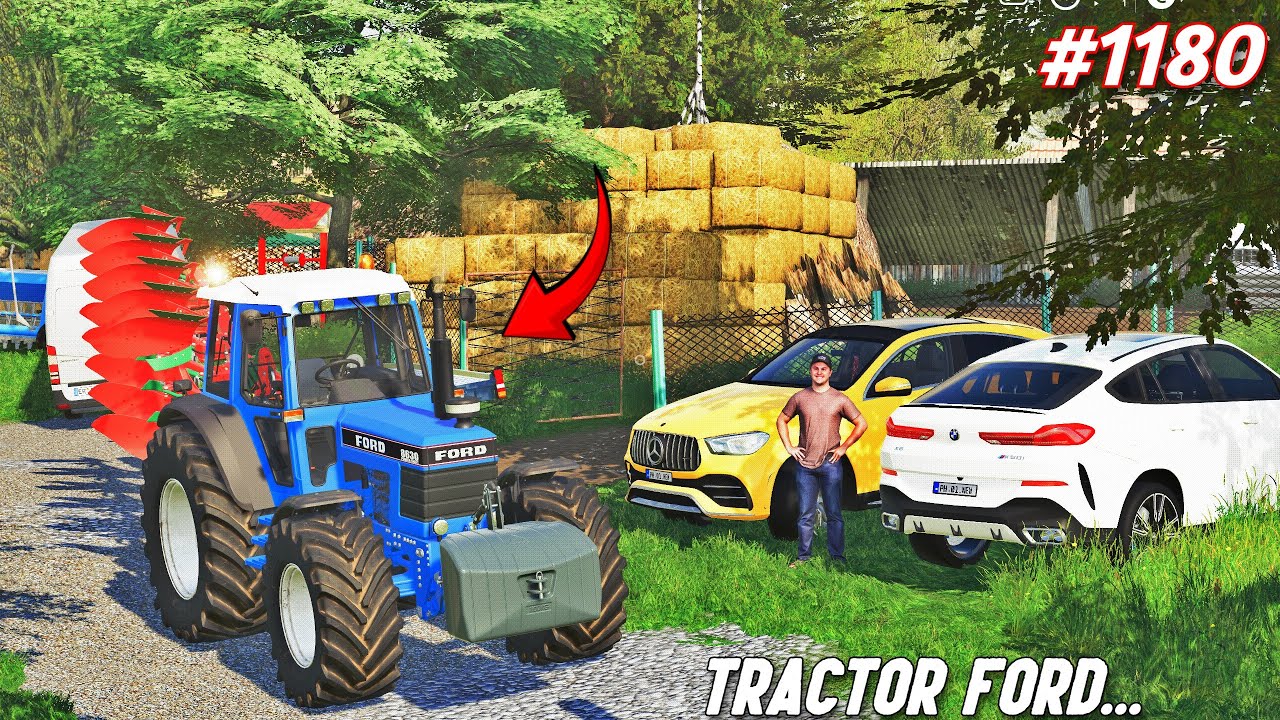 Ролевая игра на Думешти ///Вспашка на Форде[1180]-Farming Simulator 19