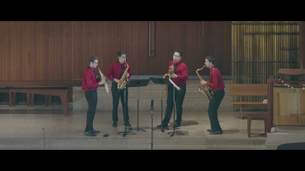Alexander Glazunov - Quatuor Pour Saxophones -  II. Canzona Variée
