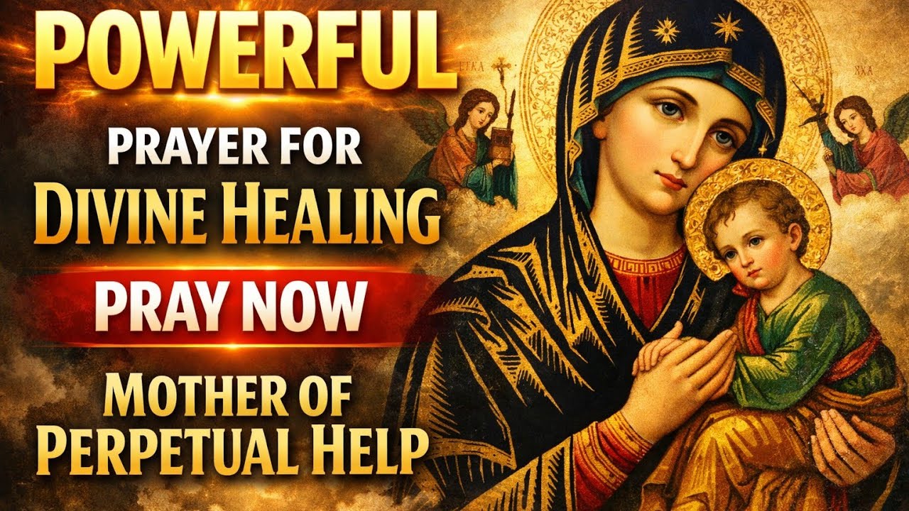 🙏 URGENT HEALING AND TOTAL RESTORATION PRAYER To SAINT ANTHONY & LADY, MOTHER OF PERPETUAL HELP