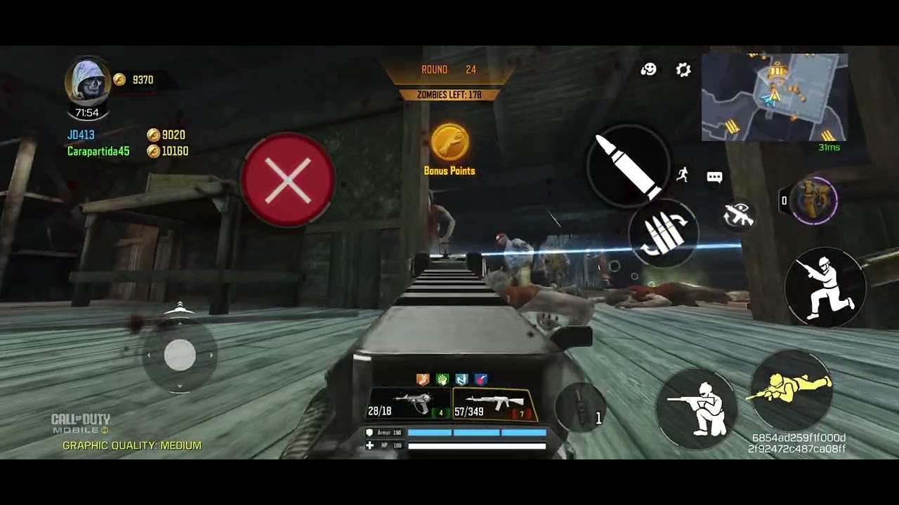 Call of Duty Mobile Zombies Gameplay With Raygun