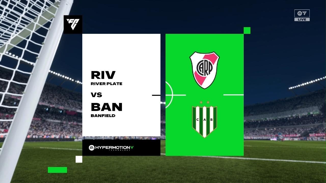 EA SPORTS FC 26 - Copa de la liga Argentina | River vs Banfield | Partido rápido