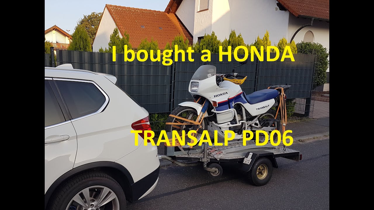 I bought a 1989 HONDA Transalp PD06 !!!!
