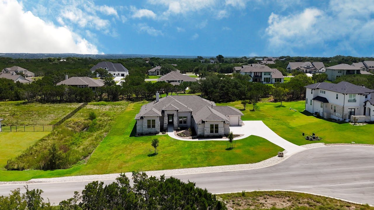 New Construction on 1 Acre in Liberty Hill For Sale, Giddens Homes in Clearwater Ranch