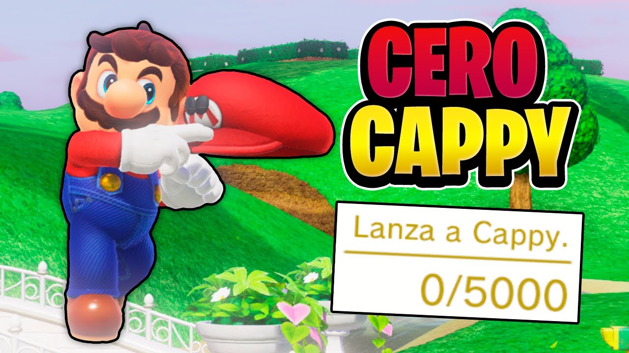 Así me pasé Super Mario Odyssey con CERO Lanzamientos de CAPPY