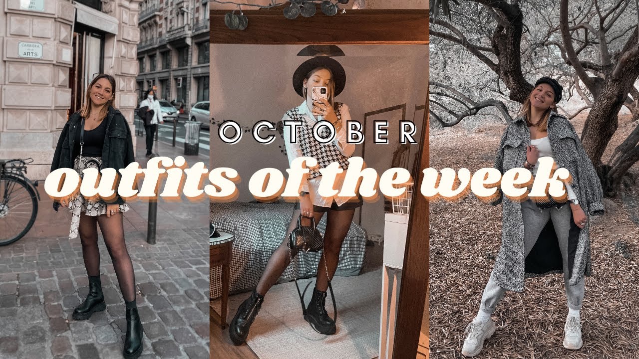 Fall Outfits of the Week🧡 / october lookbook🍁