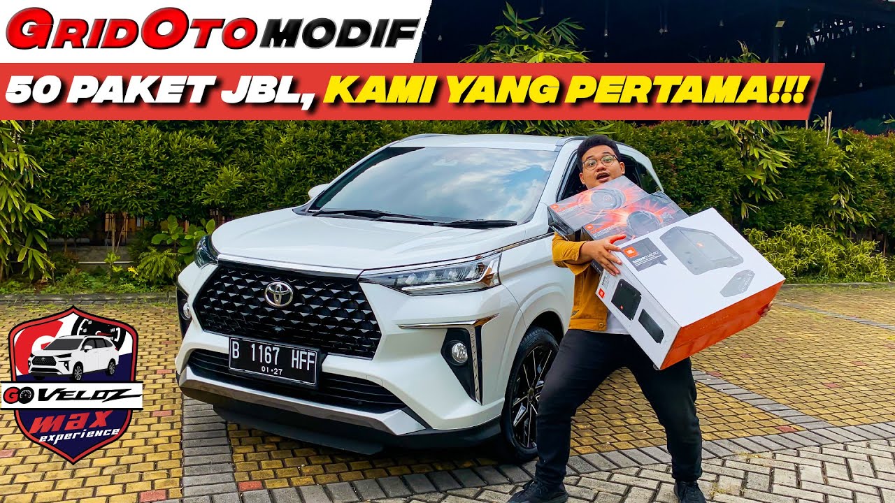 Limited! Modifikasi Toyota Veloz Pakai Audio GridOtoxJBL, Cuma Rilis 50 Paket Aja | Modifikasi Mobil
