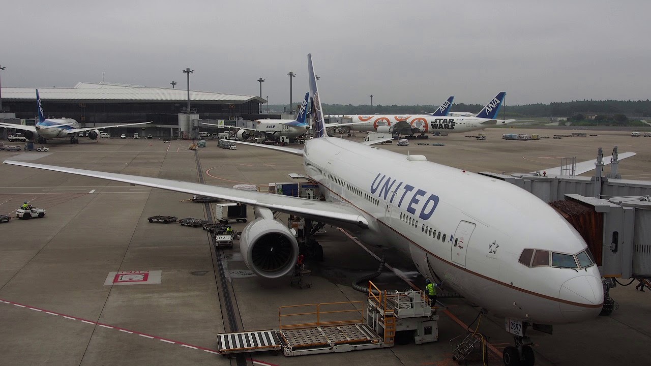 2017/09/06 United Airlines 881 Announcement: Chicago O'Hare - Tokyo Narita