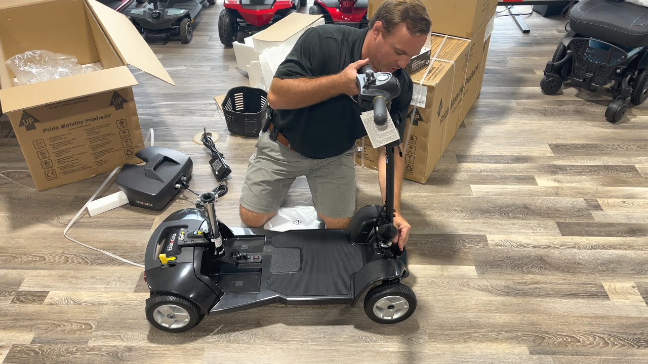 Pride GoGo Ultra X 4 wheel unboxing