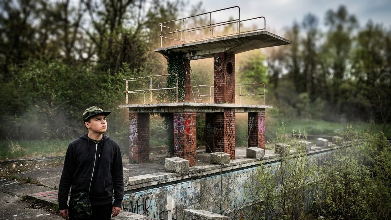 Jak wygląda opuszczony basen olimpijski w Pyrzycach dziś? | URBEX