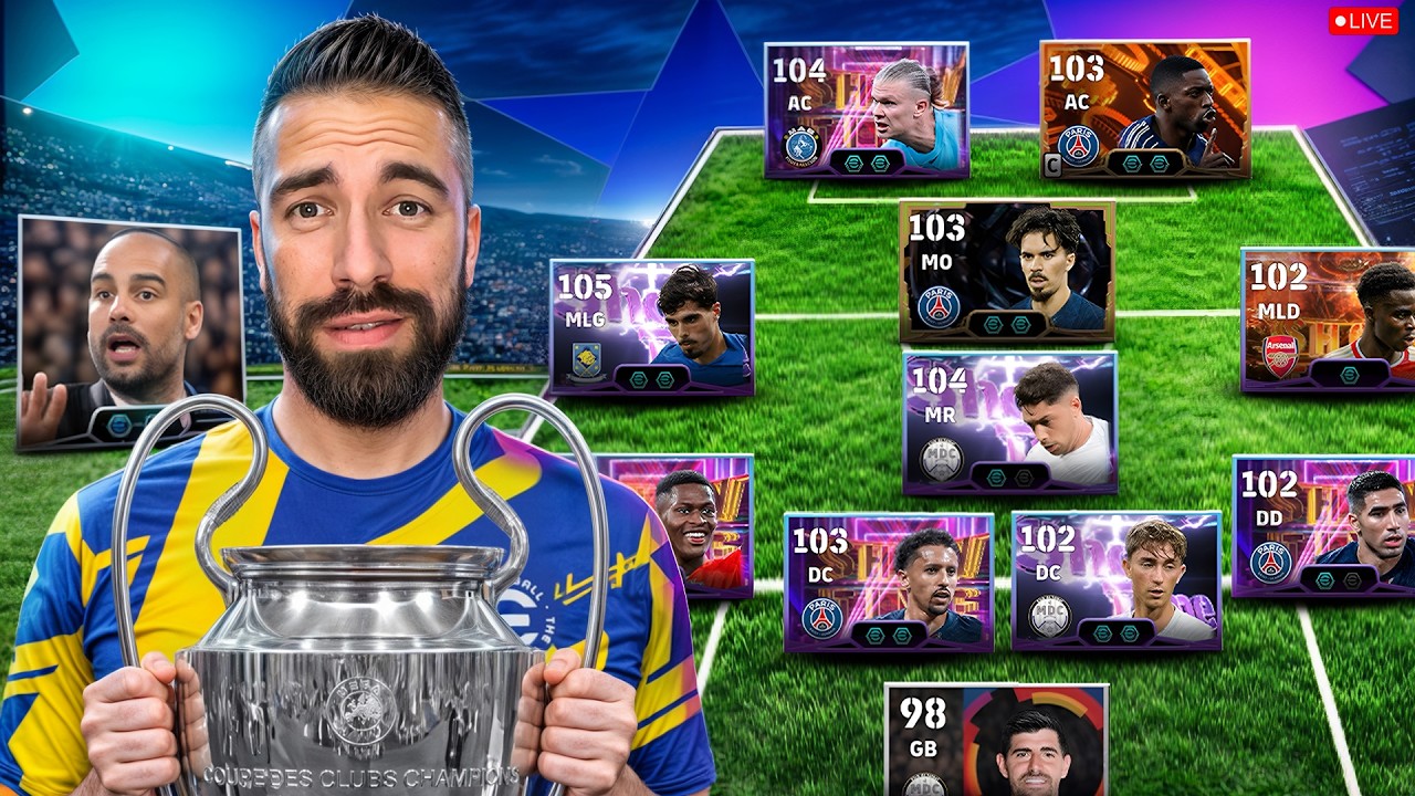 🔴 LIVE | Champions League Team of The Day🔥Rush into Divisions⚡eFootball