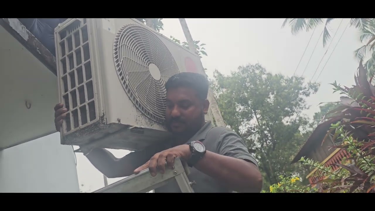 LG  1.5 TON AIRCONDITION UNINSTALATION SH AIRCONDITION SERVICE CENTER 