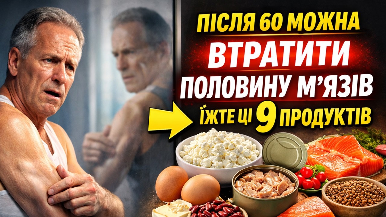 Лікарі Радять: 9 Продуктів Проти Втрати М’язів Після 60