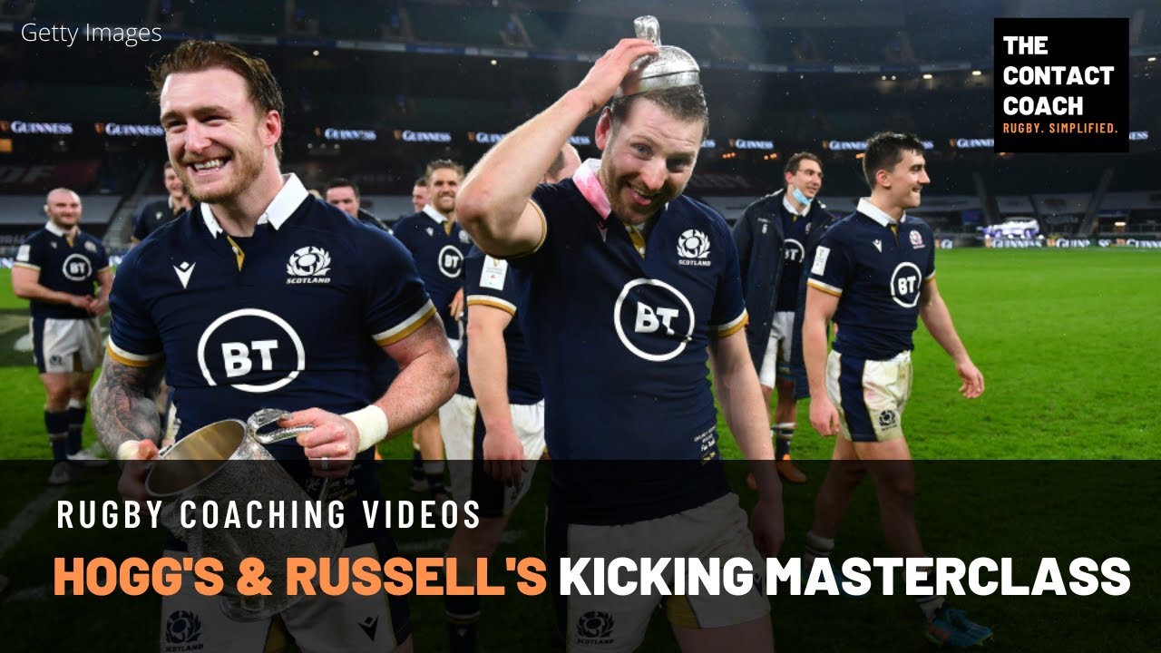 Rugby: Hogg and Russell Dominate England With Kicking Masterclass