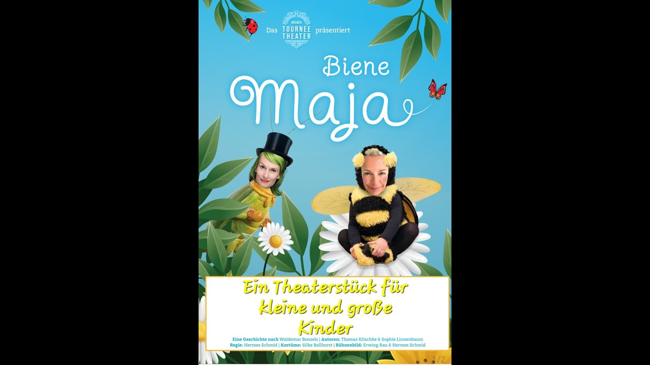 DIE BIENE MAJA fliegt im BREMER TOURNEETHEATER ab 2024