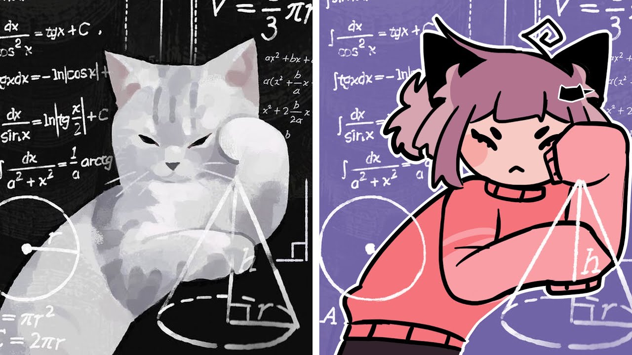 ليش انا نصف قطة😺؟
