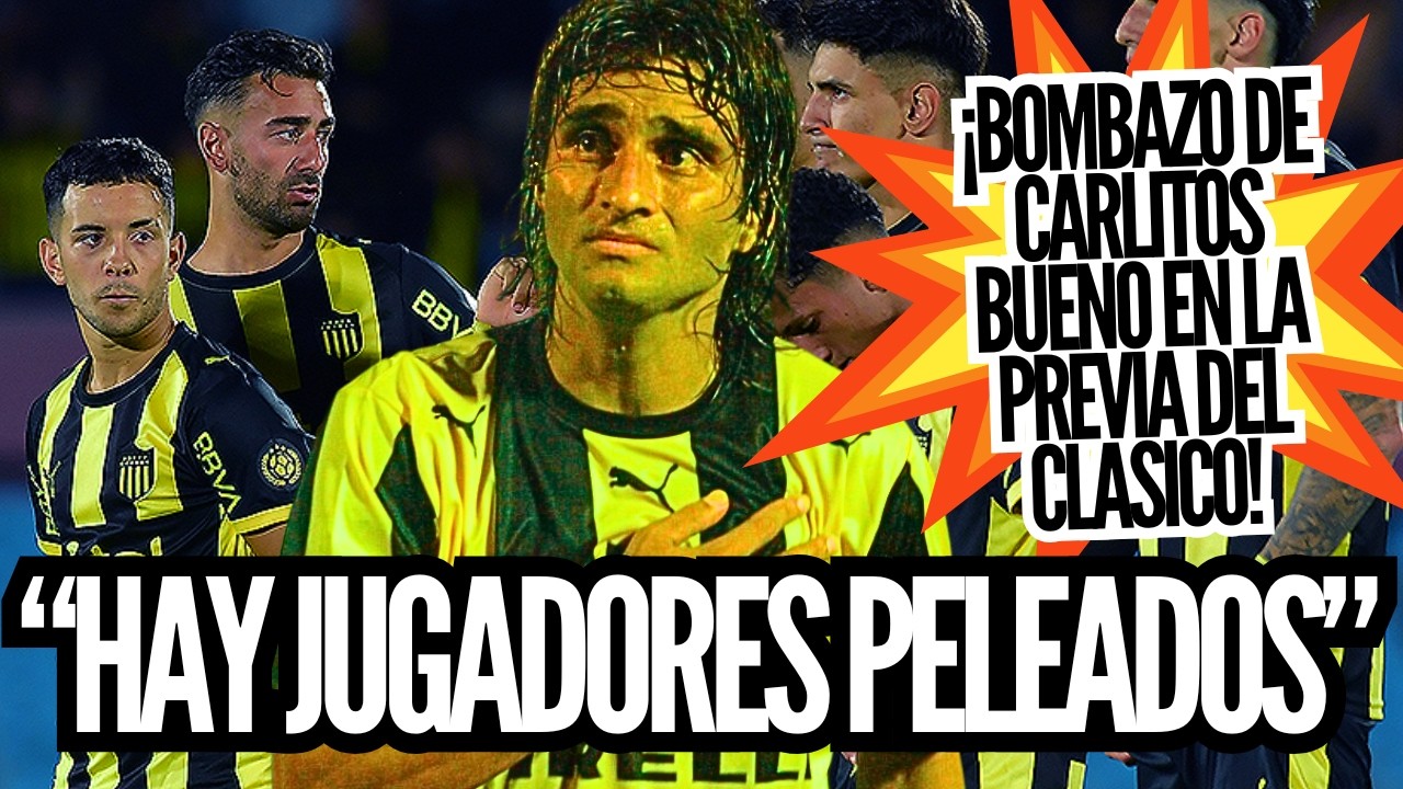 ¿LOS JUGADORES DE PEÑAROL ESTÁN PELEADOS ENTRE ELLOS? ¡SORPRESIVAS DECLARACIONES DE CARLOS BUENO!
