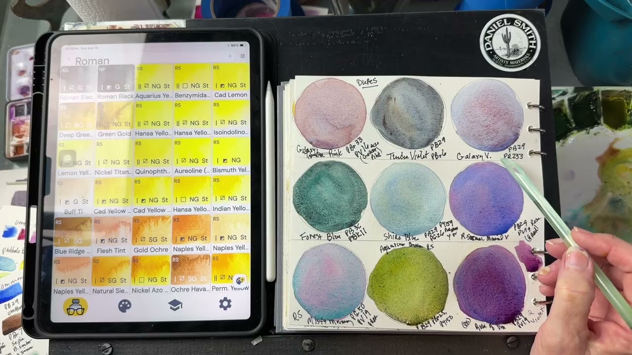 DIY granulating paints 