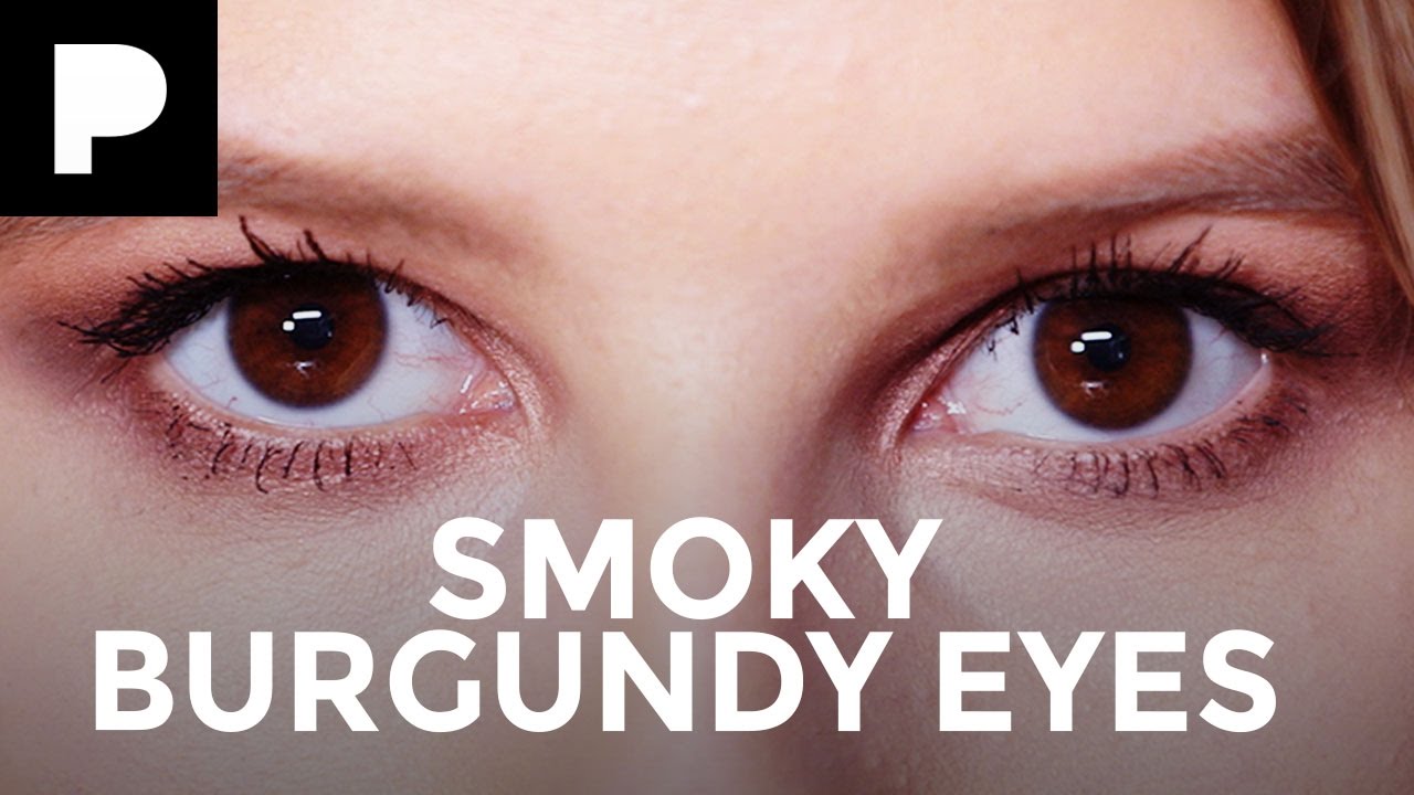 Burgundy Smoky Eye - Hannah Leigh