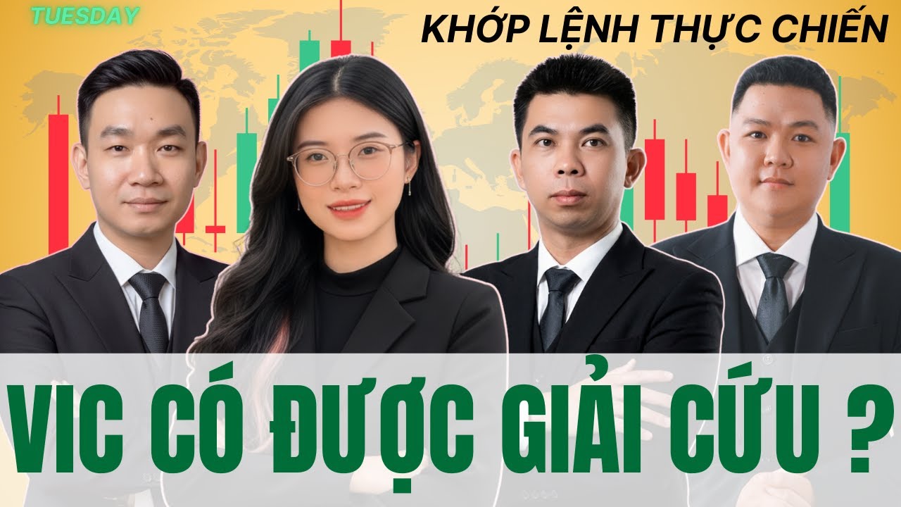 Chứng Khoán Hôm Nay: VNIndex Rũ Bỏ Thành Công! Và Cổ Phiếu VIC Có Được Giải Cứu?