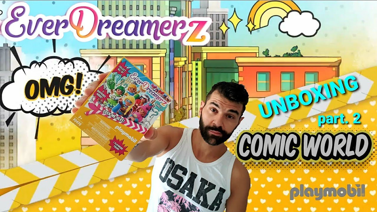 Playmobil Unboxing - EverDreamerz Series 2 - 70478 Surprise Characters Comic World - 2nd Part