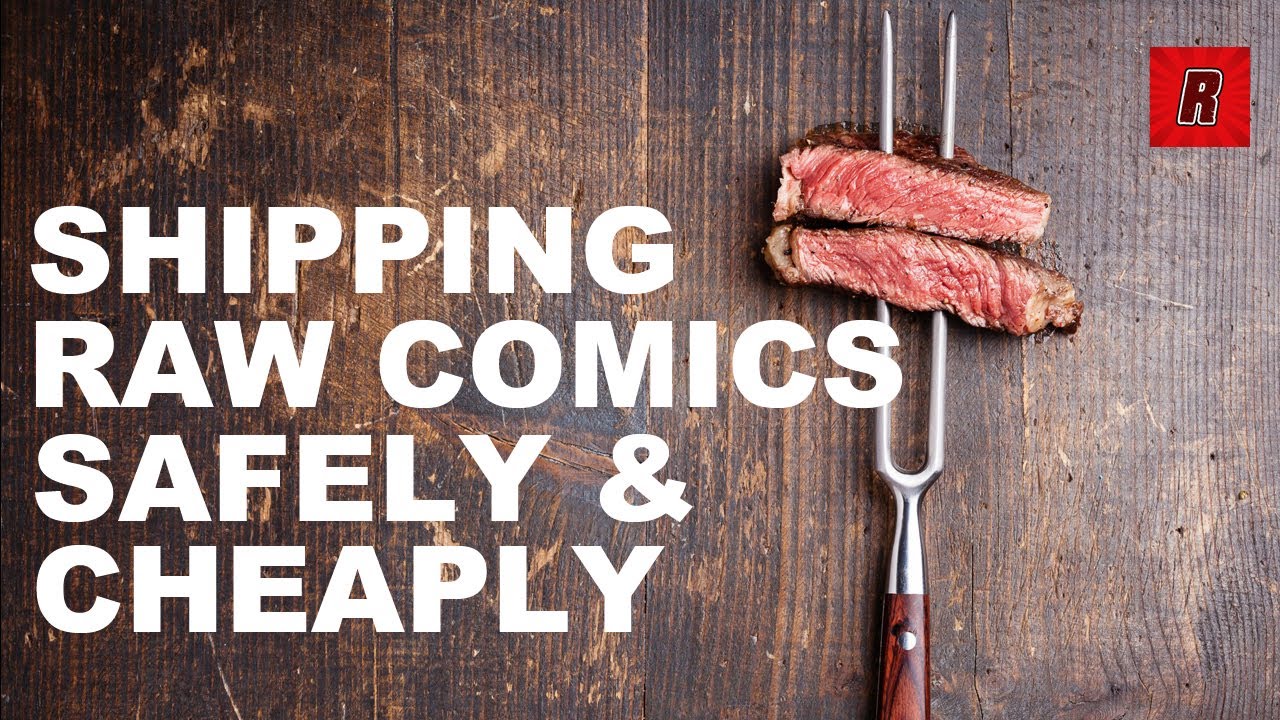 Shipping Raw Comics Safely & Cheaply | #RegieCollects