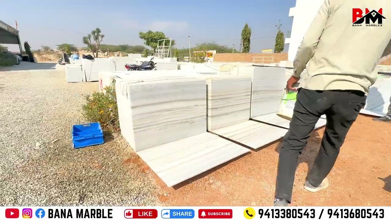 Super Quality Makrana Marble - in Your Budget #marble #makranamarble