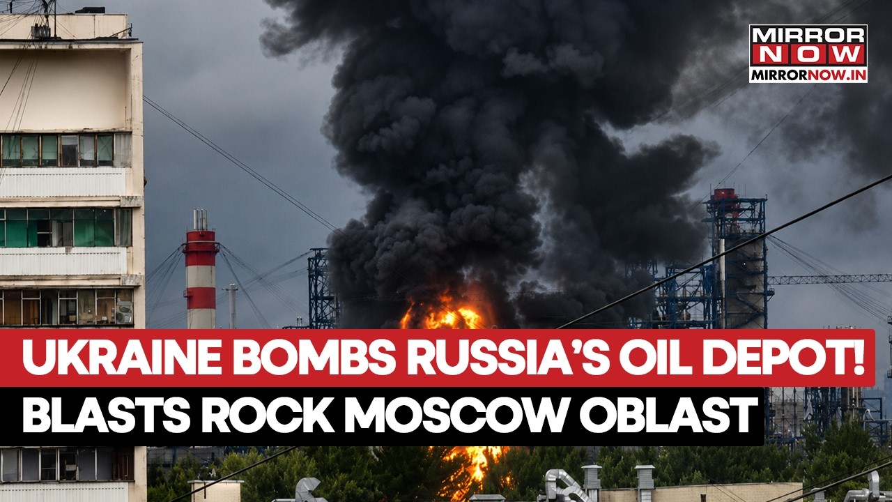 Украинские авиаудары по нефтебазе в Ставропольском крае РФ! Взрывы в Московской области | Смотреть