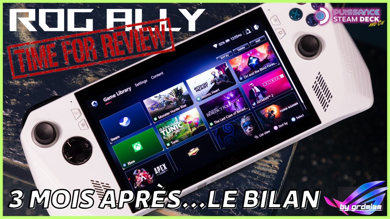 🇹🇼ROG ALLY: REVIEW, 3 mois après...ça dit quoi?