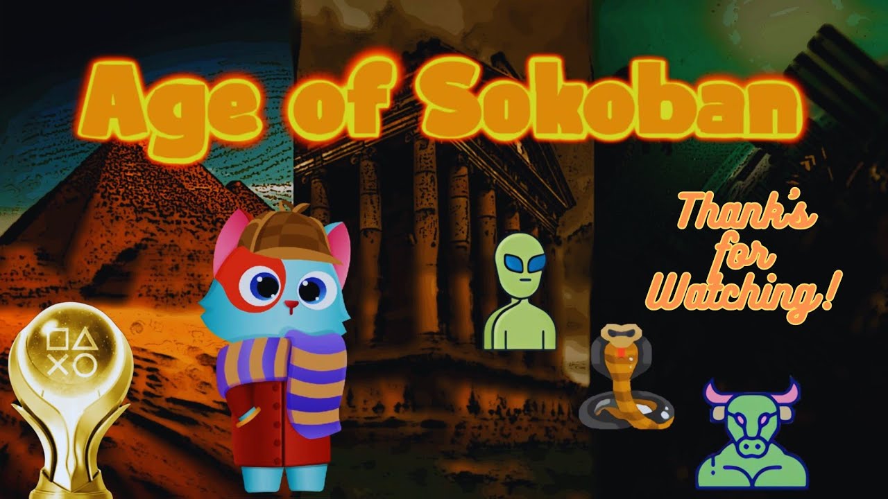 Age of Sokoban - European Version 100% All Trophies + Platinum PS4