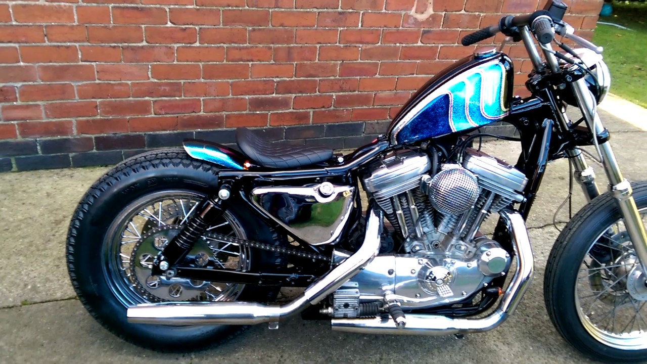 Jap style sportster chopper by Richard Reynolds