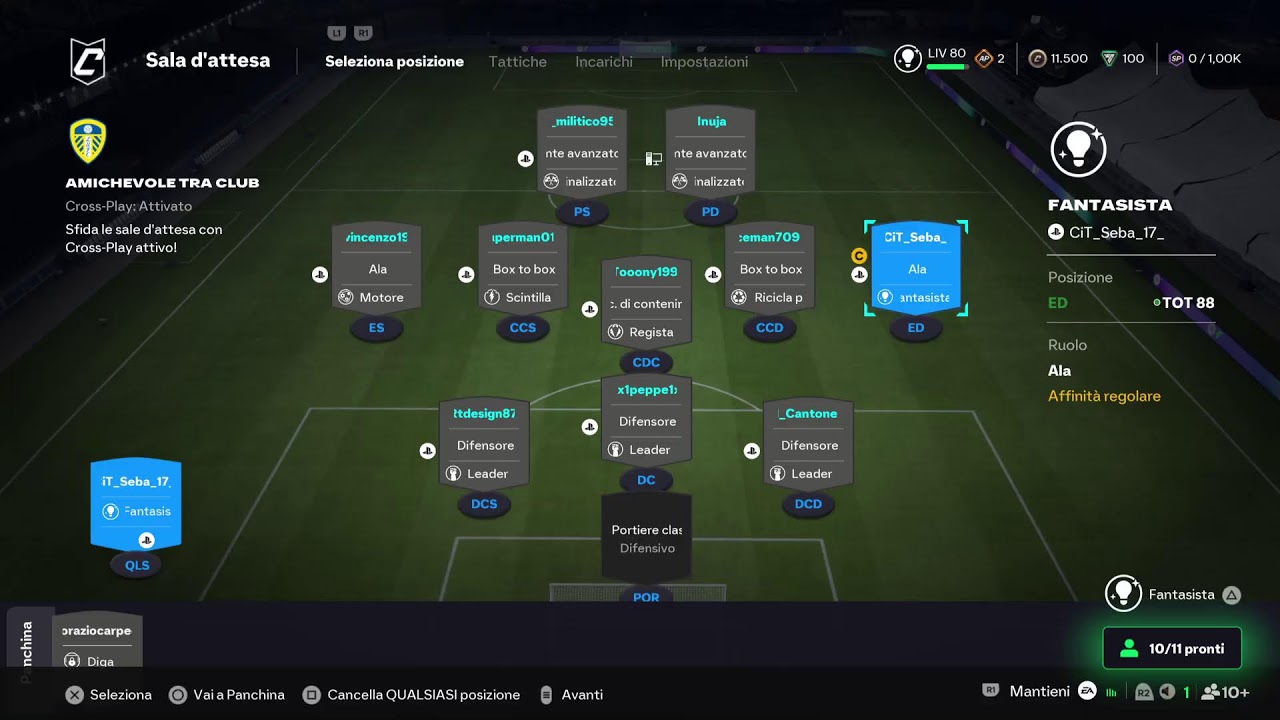 Club italy vs Jaguar VPA serie A 2giornata