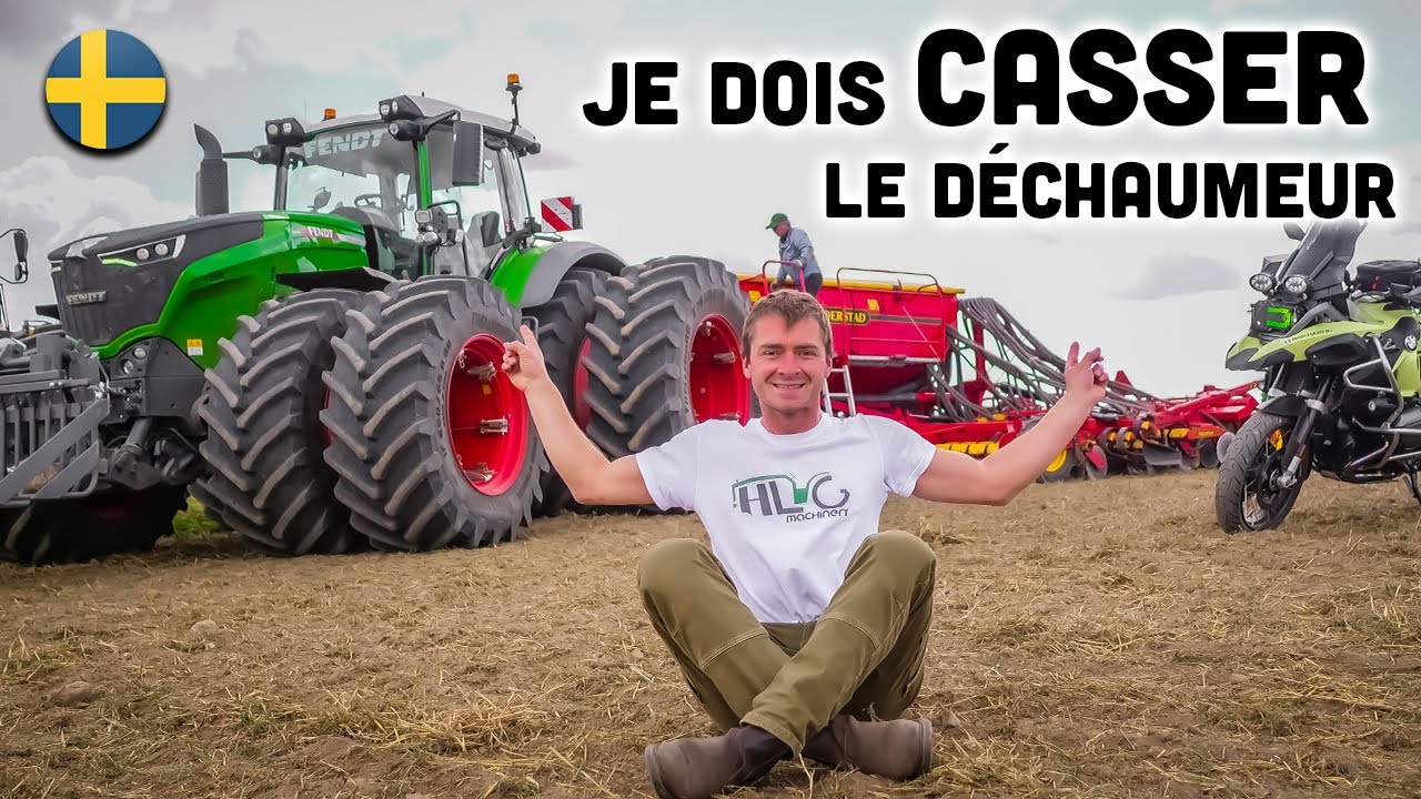 MA MISSION : Casser ce Déchaumeur VÄDERSTAD !