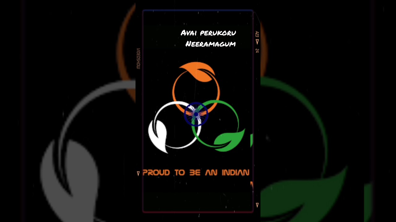 72nd Republic day video Fullscreen, barathiyar version, meaningful lyrical republic day video