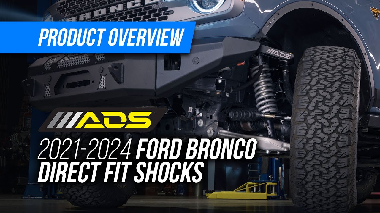 ADS Direct Fit Shock Upgrades For Your 2021-2024 Ford Bronco