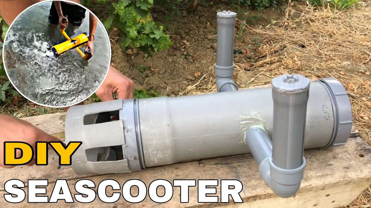 DIY SeaScooter -How To Make Sea Scooter Using PVC