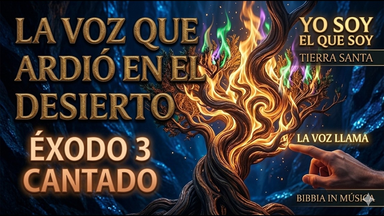 La Voz que Ardió en el Desierto – Éxodo 3 Cantado | Yo Soy el Que Soy | Eternal Word