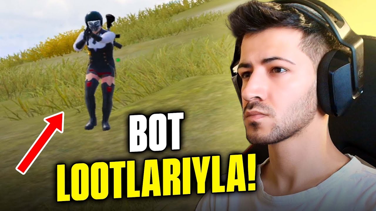 SADECE BOT LOOTLARIYLA WİN ALMAK? PUBG MOBİLE