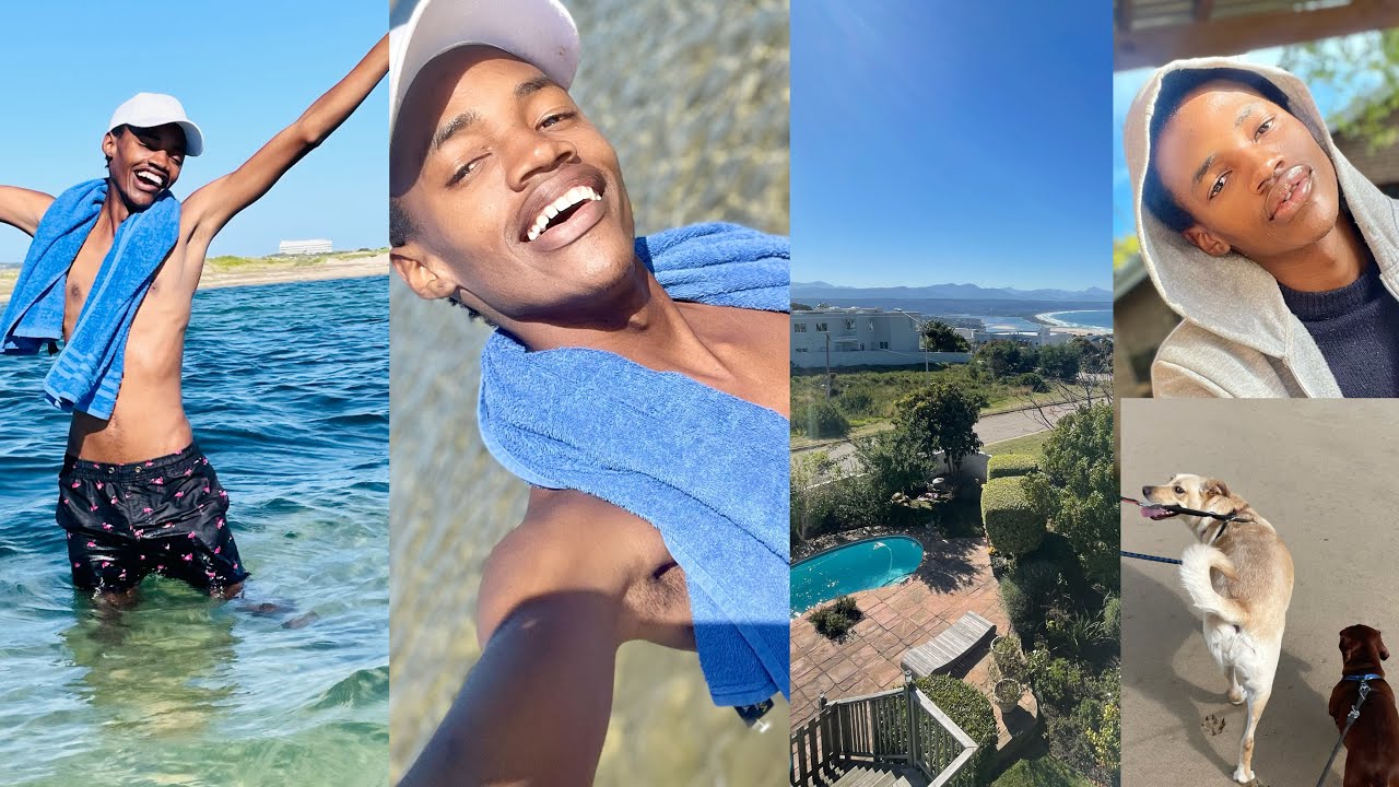 im dog walking at the beach, where u at?😌 VACATION IN GARDEN ROUTE | Vacation Vlog Part1