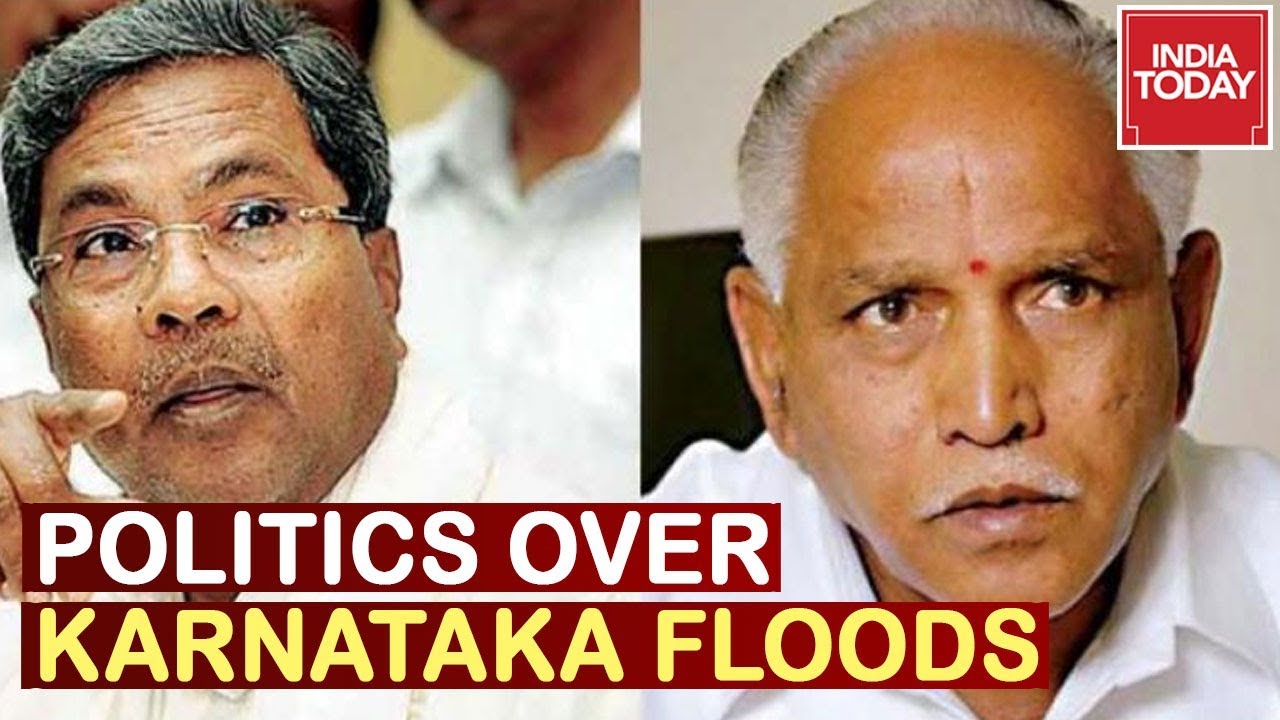 Karnataka Flood Fury : Politics Erupts Over Floods, Cong Blames CM Yediyurappa