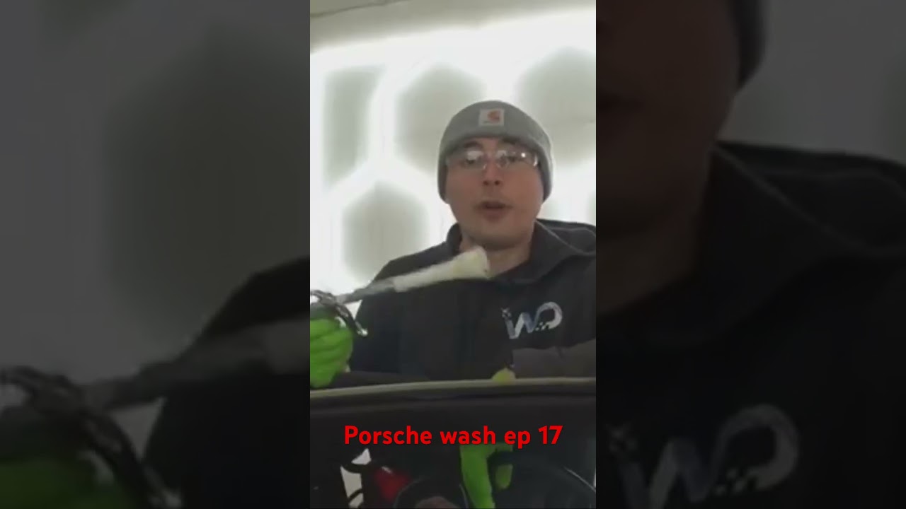 First wash after 15 years abandoned barn find Porsche ep 17|#carrestoration #detailing #carslover