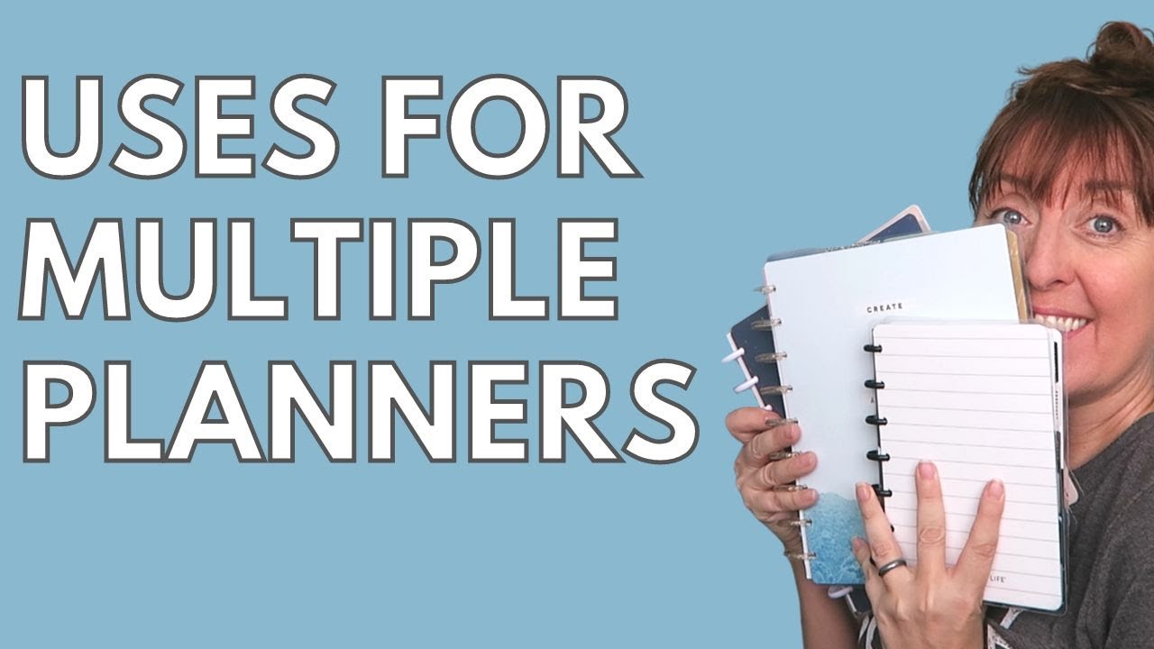 USES FOR MULTIPLE PLANNERS - HOW TO USE MULTIPLE HAPPY PLANNERS