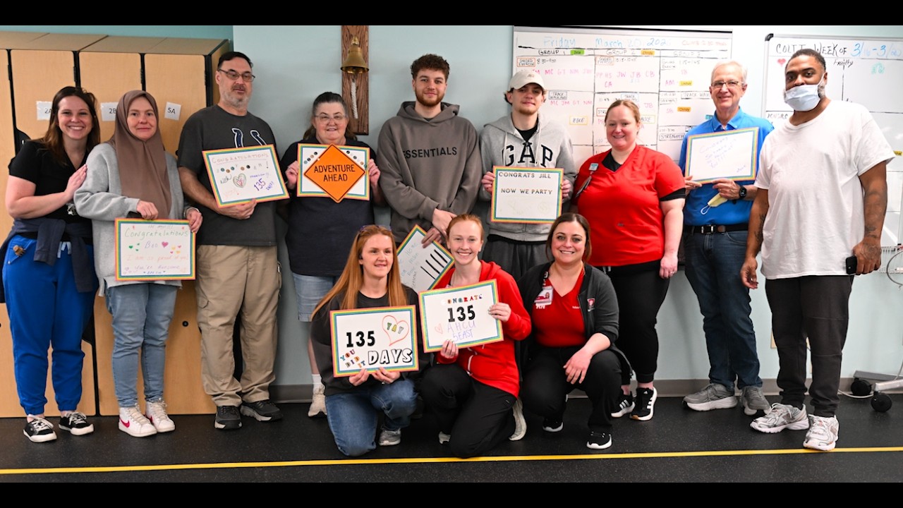 Heart transplant patient graduates COLTT, finally goes home after 135 days